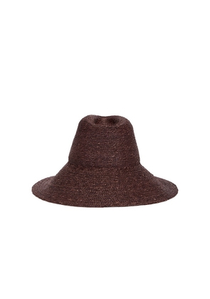 Janessa Leone Colette Hat in Brown. Size S. Also in L.