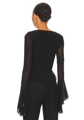 MAJORELLE Val Top in Black. Size S. Also in M.