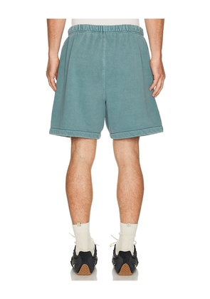 Fear of God ESSENTIALS Signature Classic Short in Slate. Size XS. Also in L, M, S, XXXL/3X.