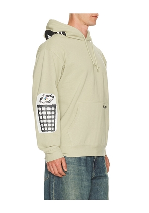 HUF Gimme The Loot Hoodie in Brown. Size S. Also in M, L, XL/1X.