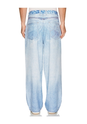 Metalwood Studio Trophy Pant in Blue. Size 32. Also in 30, 34, 36.