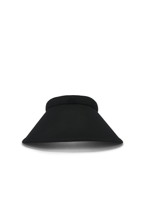 Malbon Claire Visor in Black.