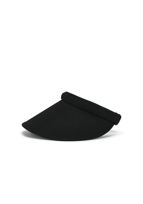Malbon Claire Visor in Black.