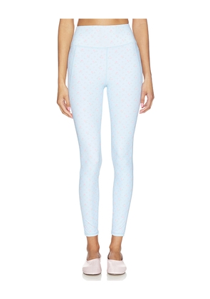 LoveShackFancy Highland Legging in Blue. Size XXS. Also in XS, S, M, L, XL.