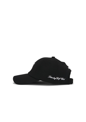 Khalhon Delta Stretch Performance Cap in Black.