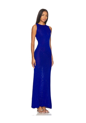 Runaway The Label Adriana Maxi Dress in Royal. Size XS. Also in L, M, S, XL/1X.