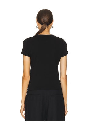 St. Agni Organic Cotton Baby Tee in Black. Size S. Also in XS.
