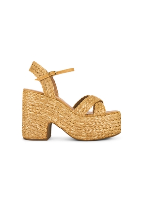 RAYE Wallis Platform in Neutral. Size 5.5. Also in 6, 6.5, 7, 7.5, 8, 8.5, 9, 9.5, 10.