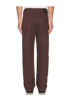 Palmes Coarse Trousers in Brown. Size 46. Also in 50.