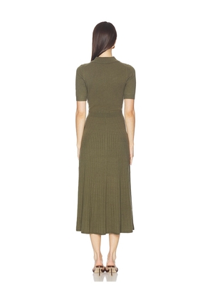 PAIGE Mathilda Dress in Olive. Size L. Also in XL.