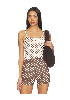 STRUT-THIS The Winnie Tank Top in Cream. Size XS. Also in S, M, XL.