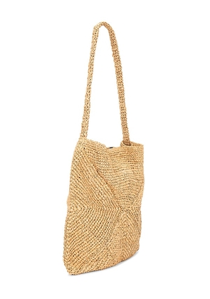 The Garment Raffia Bag in Neutral.