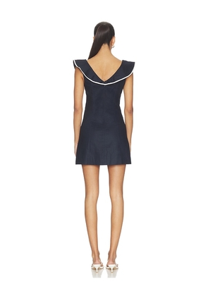 Tularosa Leslie Mini Dress in Navy. Size XXS. Also in XS, S, M, L, XL.