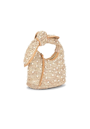 Poolside The Josie Knot Bag in Neutral.