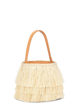Poolside The Harbour Island Bucket Bag in Neutral.