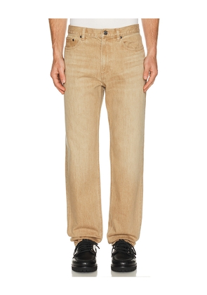 Theory Tinted Standard Jeans in Tan. Size 29. Also in 30, 31, 32, 33, 34, 36.