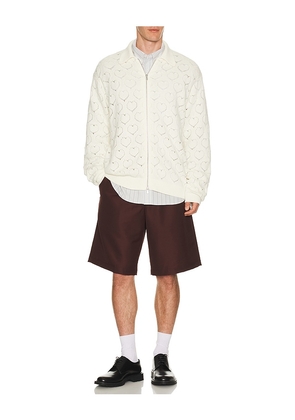 vowels Easy Shorts in Brown. Size 30. Also in 34, 36.
