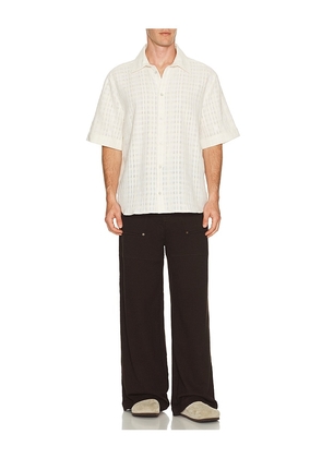 Won Hundred Daniel Shirt in Cream. Size S. Also in L, M, XL/1X.