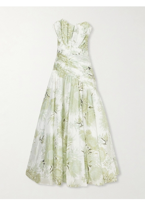 Aje - Reflector Organza Gown - Green - UK 4,UK 6,UK 8,UK 10,UK 12,UK 14,UK 16