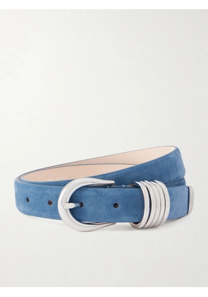 Déhanche - Hollyhock Suede Belt - Blue - x small,small,medium,large,x large