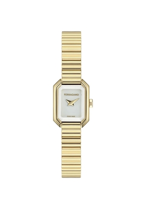 Ferragamo Crystal Petite 20mm watch - Gold