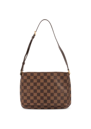 Louis Vuitton Pre-Owned Damier Ebene Musette Tango shoulder bag - Brown