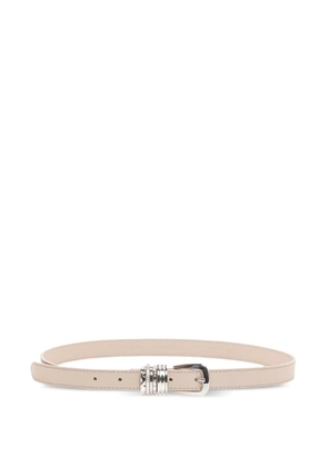 Orciani grained leather belt - Neutrals