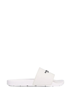 Off-White logo slides