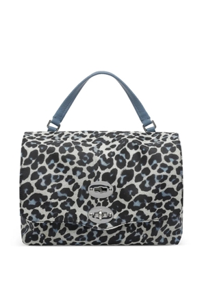 Zanellato small Postina animalier-print tote bag - Neutrals