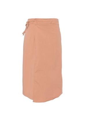 Niu wrap midi skirt - Neutrals