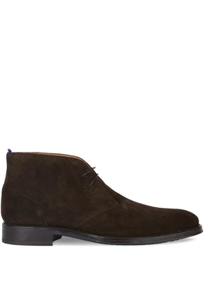 PS Paul Smith lace-up suede desert boots - Brown