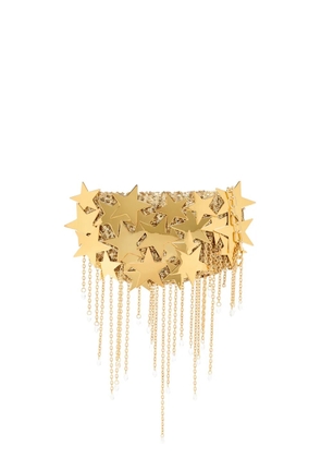 JW Pei Anika star-embellished shoulder bag - Gold
