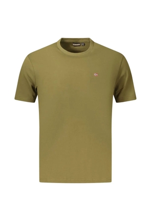 Napapijri logo-patch T-shirt - Green