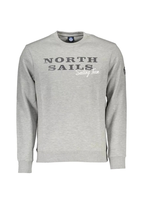 North Sails logo-print crew-neck sweatshirt - Grey