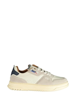 Blauer 936 panelled sneakers - Neutrals