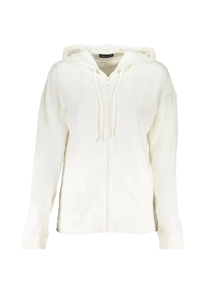 North Sails logo-embroidered zip-fastening sweatshirt - White