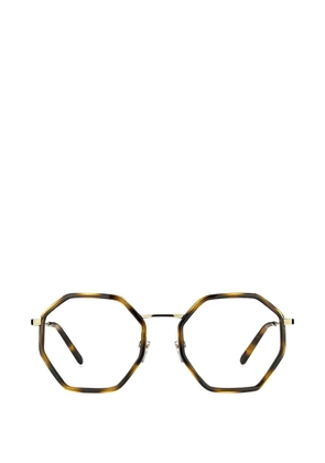 Marc Jacobs Eyewear geometric-frame glasses - Brown