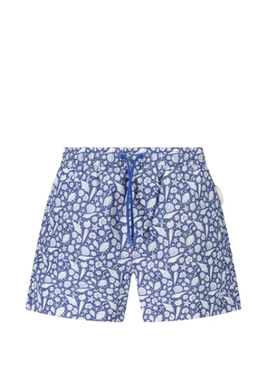 North Sails seashell-print swim trunks - Blue