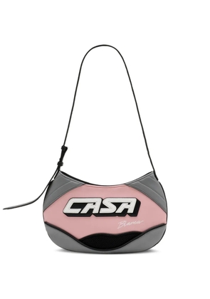 Casablanca Slim Biker shoulder bag - Pink