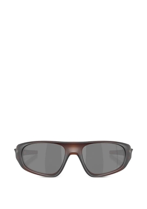 Oakley Perman rectangle-frame sunglasses - Brown