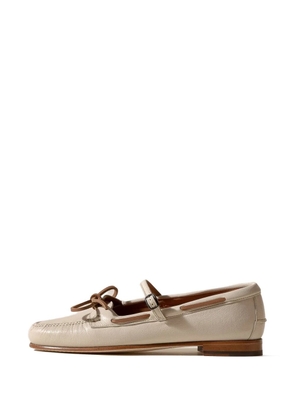 Hereu Lorea Mary Jane loafers - Neutrals