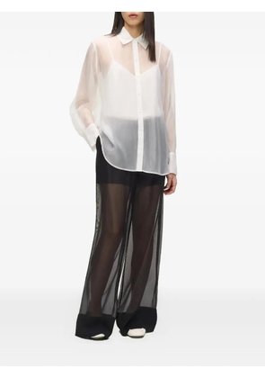 Karl Lagerfeld organza blouse - White