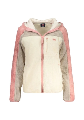 NORWAY 1963 colourblock fleece jacket - Neutrals