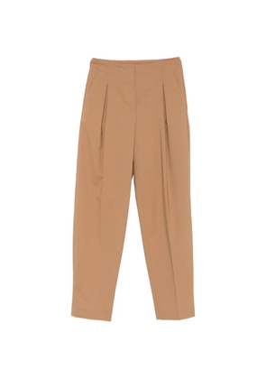 Covert pleated trousers - Brown