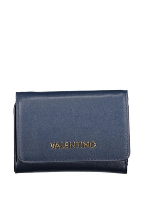 MARIO VALENTINO logo-appliqué wallet - Blue