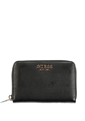 GUESS USA logo-plaque wallet - Black