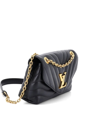 Louis Vuitton Pre-Owned New Wave Chain Bag NM Quilted Leather MM crossbody bag - Black