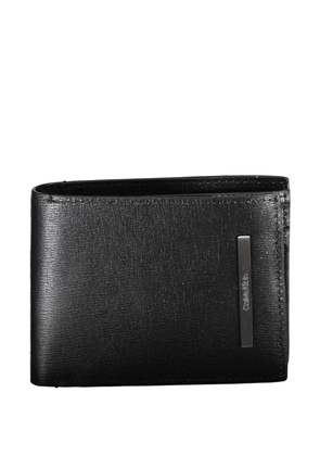 Calvin Klein logo-plaque bifold wallet - Black