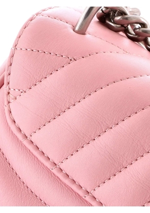 Louis Vuitton Pre-Owned New Wave Chain Bag Quilted Leather MM crossbody bag - Pink