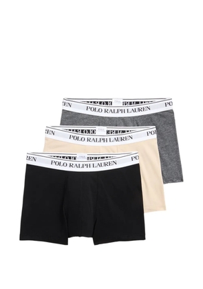 Polo Ralph Lauren logo-waistband trunks (set of three) - Grey